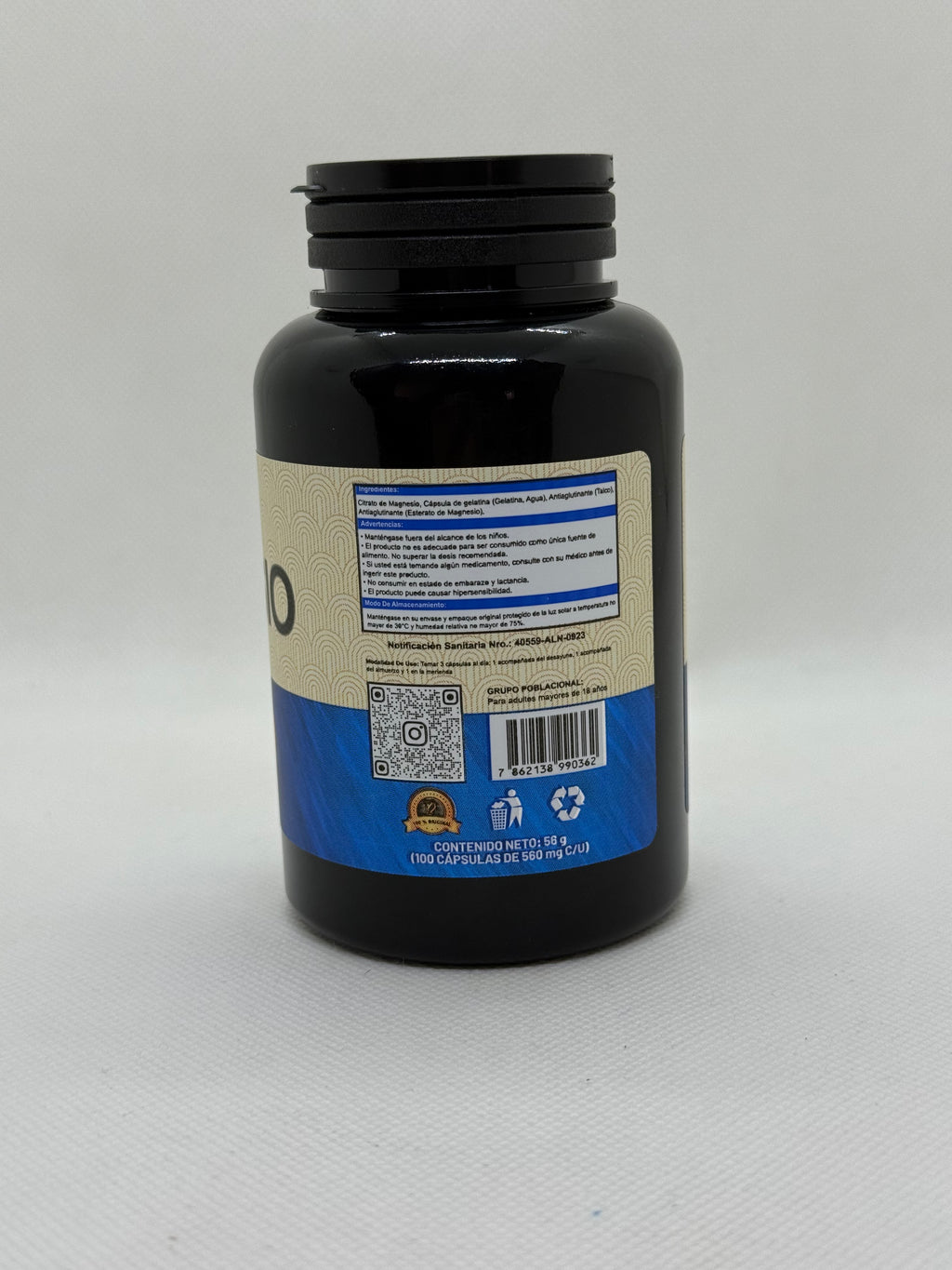Citrato De Magnesio 100cap NATURALMED