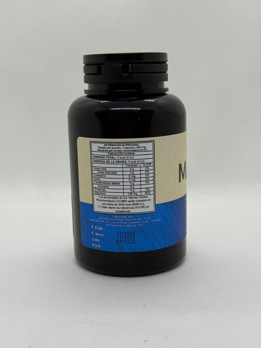 Citrato De Magnesio 100cap NATURALMED