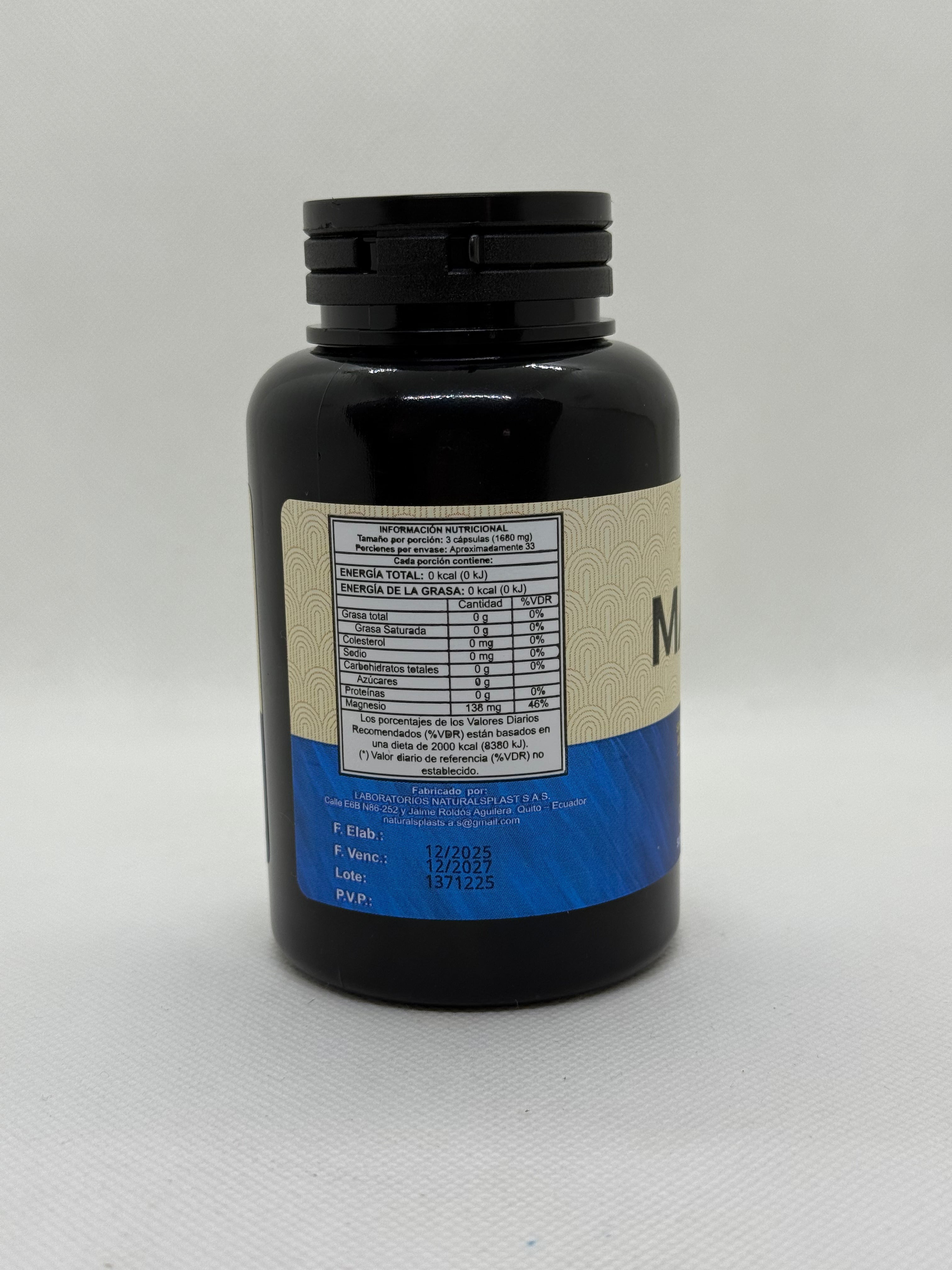 Citrato De Magnesio 100cap NATURALMED