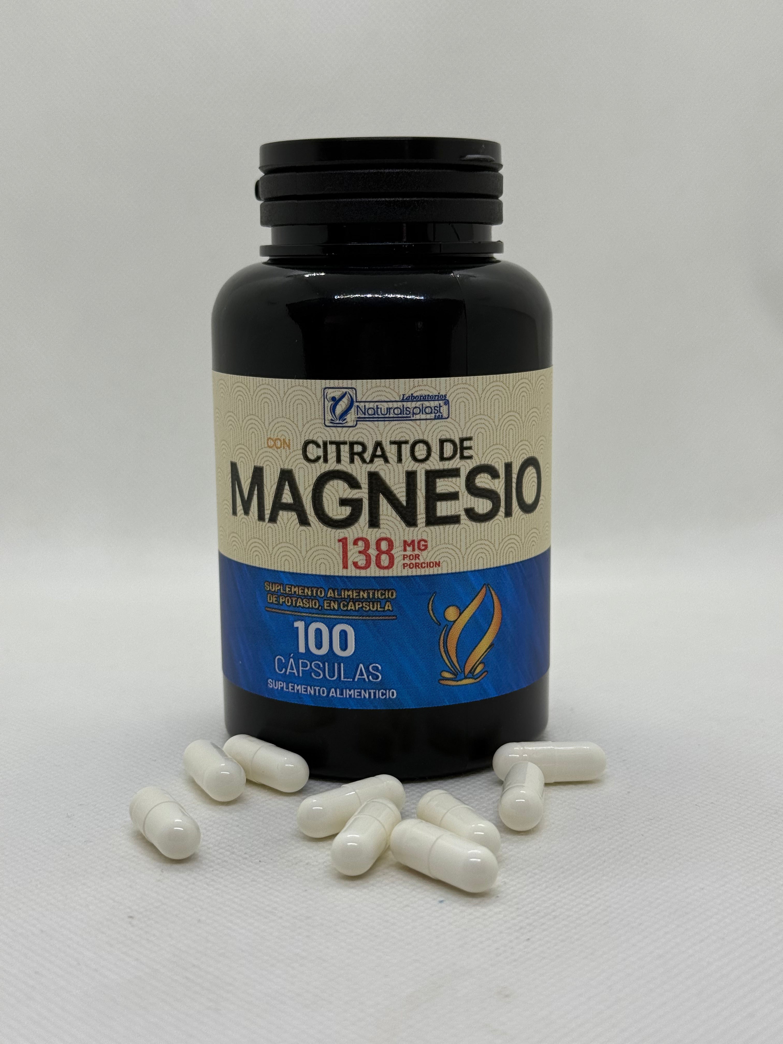 Citrato De Magnesio 100cap NATURALMED