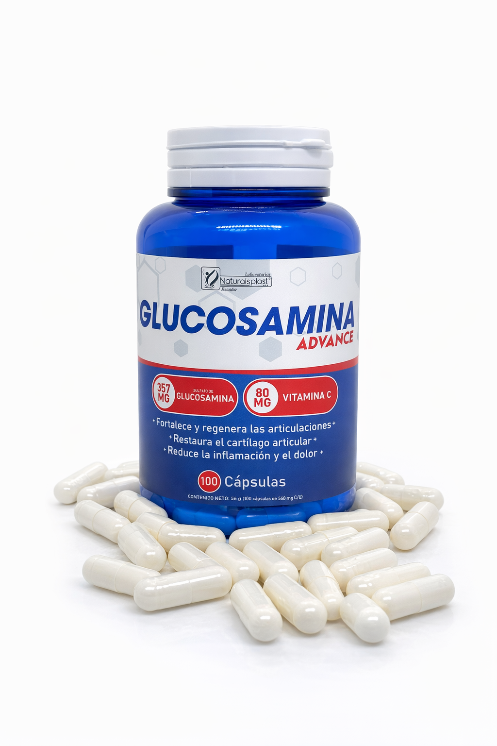 Glucosamina Advance 100 Cap NATURALMED